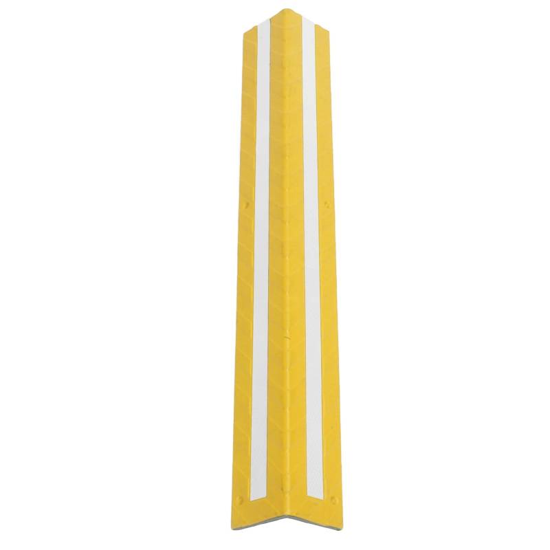 Garagenwandschutz, Garagenwand-Eckenschutz, Gummi, Druckfest, Reflektierender Wandkantenschutz, 80 cm, Zum Schutz von Fahrzeugen (Yellow) von OPPWONG