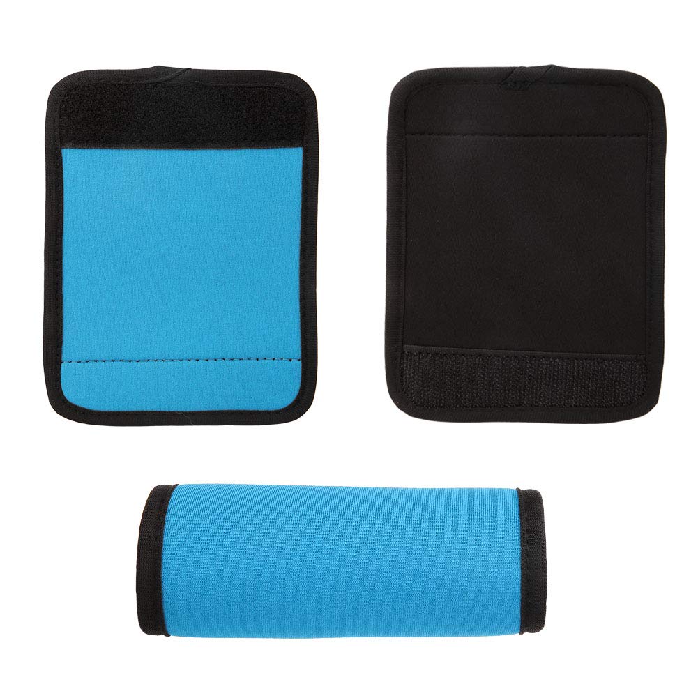 Gepäckgriff-Ersatz, Gepäckgriff-Wraps für Koffer, Gepäckgriff-Wrap mit Hochleistungs-Neopren für Gepäckbox (Blue) von OPPWONG