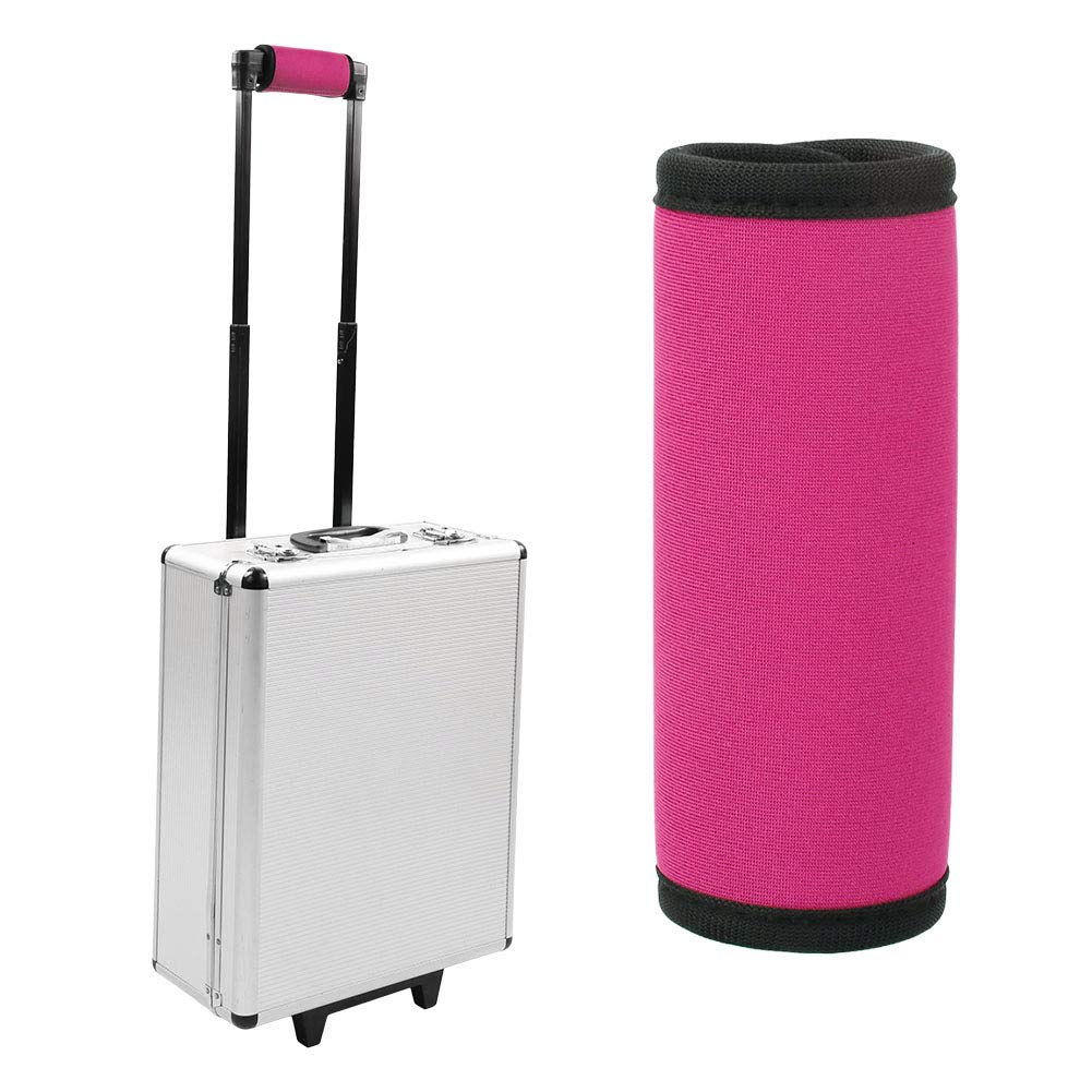 Gepäckgriff-Ersatz, Gepäckgriff-Wraps für Koffer, Gepäckgriff-Wrap mit Hochleistungs-Neopren für Gepäckbox (Rosa) von OPPWONG