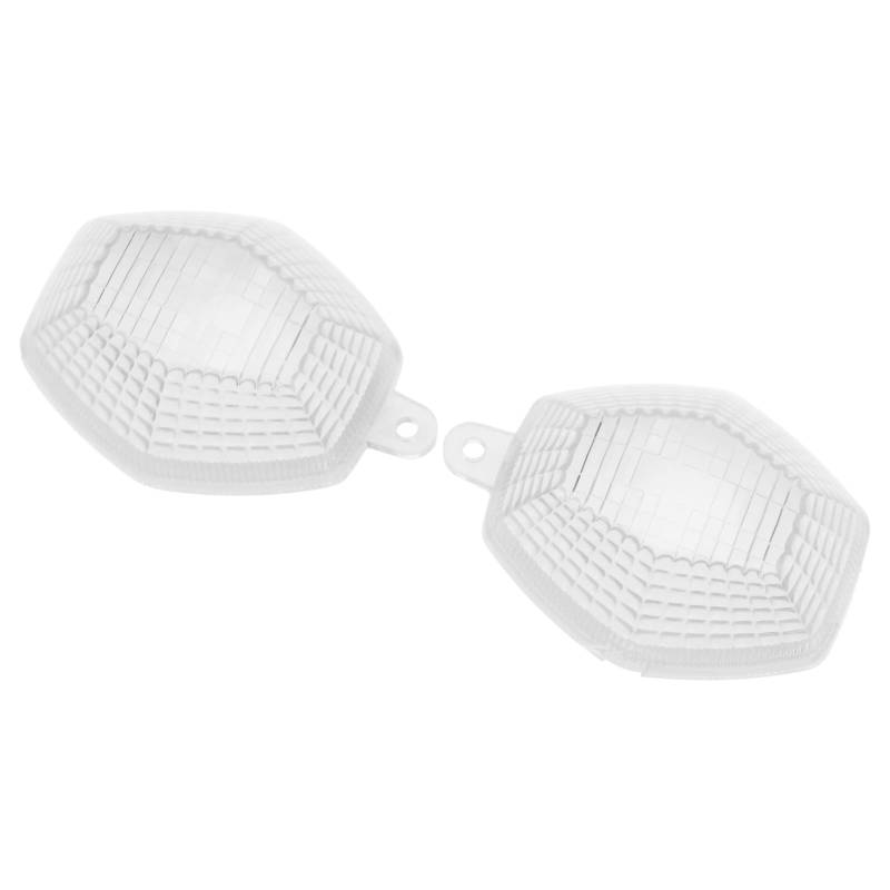 Motorrad-Blinkerlinse, Blinkerlinse Deckt Motorrad-Blinkerlinse ab, Gutes Wasserdichtes ABS für 650F 2008–2011 (Transparent) von OPPWONG