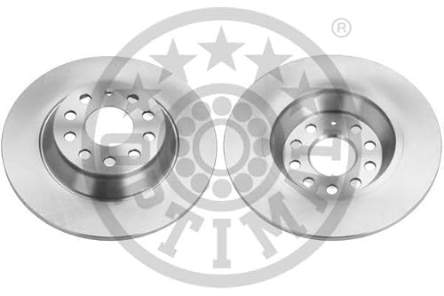 2x OPTIMAL Bremsscheibe Hinten Ø300mm Höhe: 48.3mm Dicke: 12mm Lochzahl: 5/1 von OPTIMAL