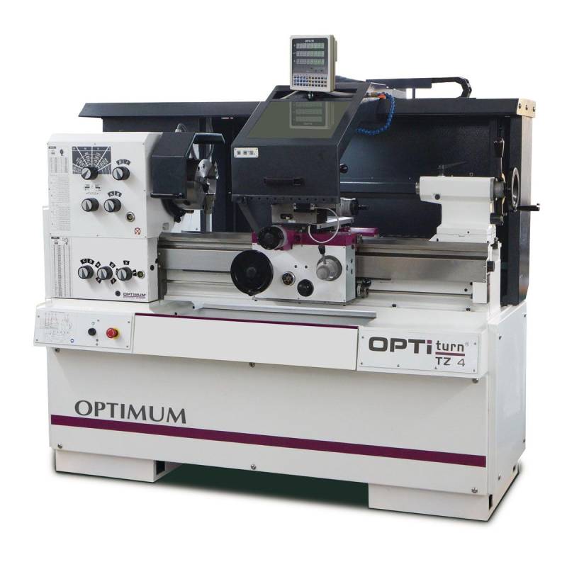 OPTIMUM Präzisions Leit- Zugspindeldrehmaschine TZ 4 DPA 32-3 OPTIturn, 3432242 von OPTIMUM