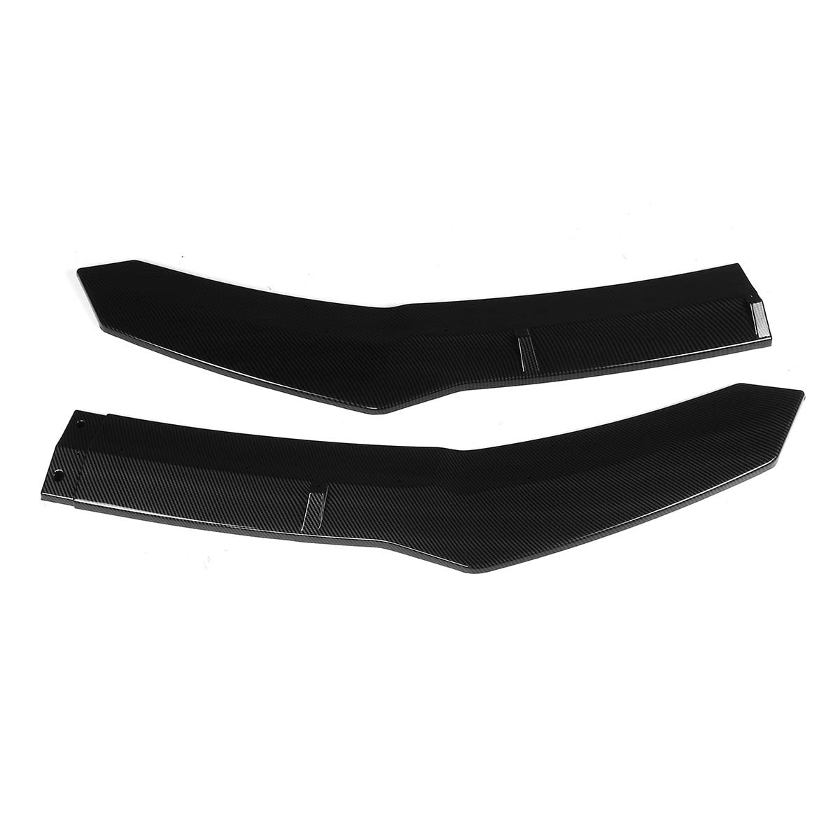 2PCS/SET Front Bumper Lip Spoiler Guard Splitter Body Kit Compatible With Civic Hatchback Si 2016 2017 2018 2019 2020 Accessories(B) von OQUFINTER