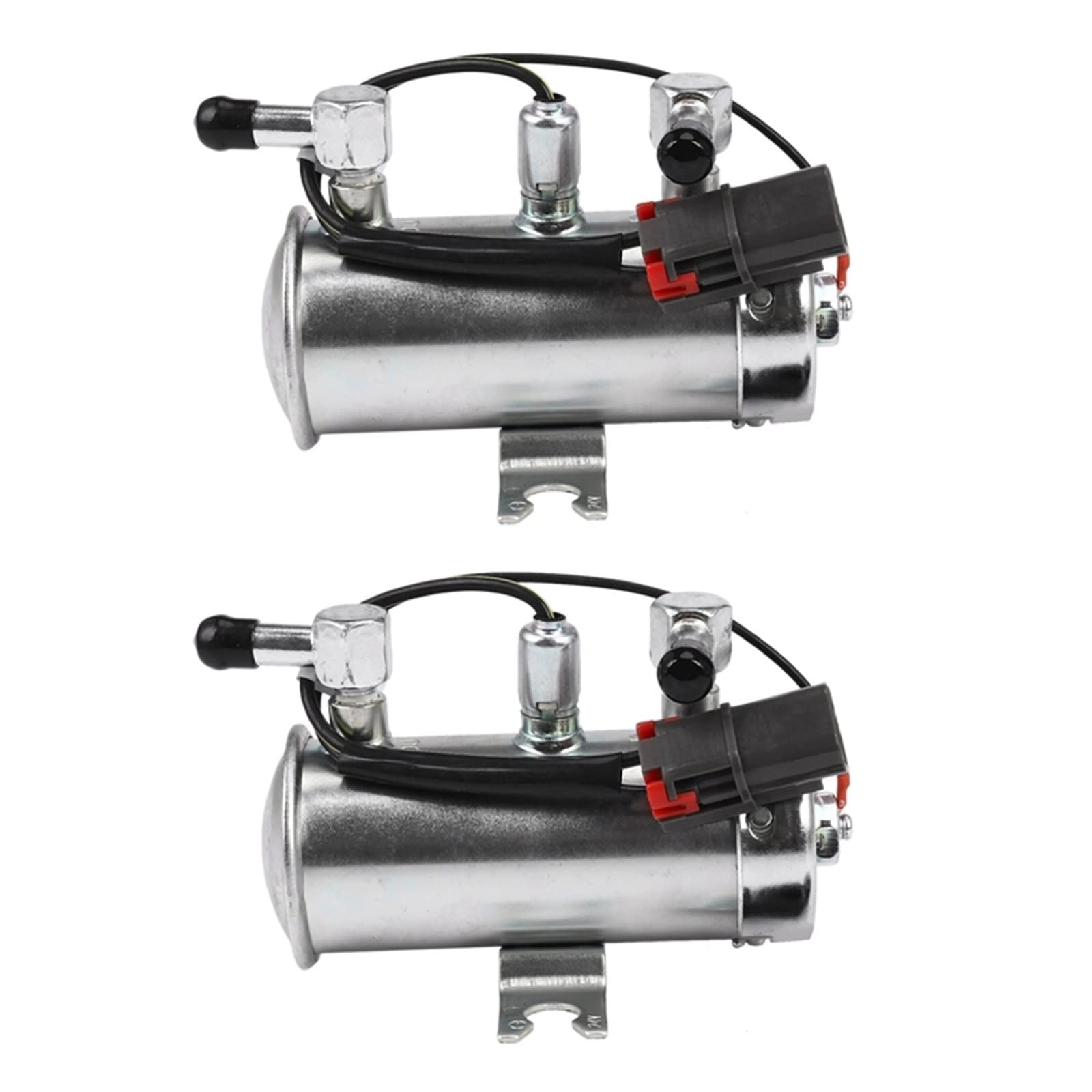 2X 24V Electric Fuel Pump Compatible with ZAX240 EX240 EX330-3 4HK1 6HK1 8980093971 von OQUFINTER