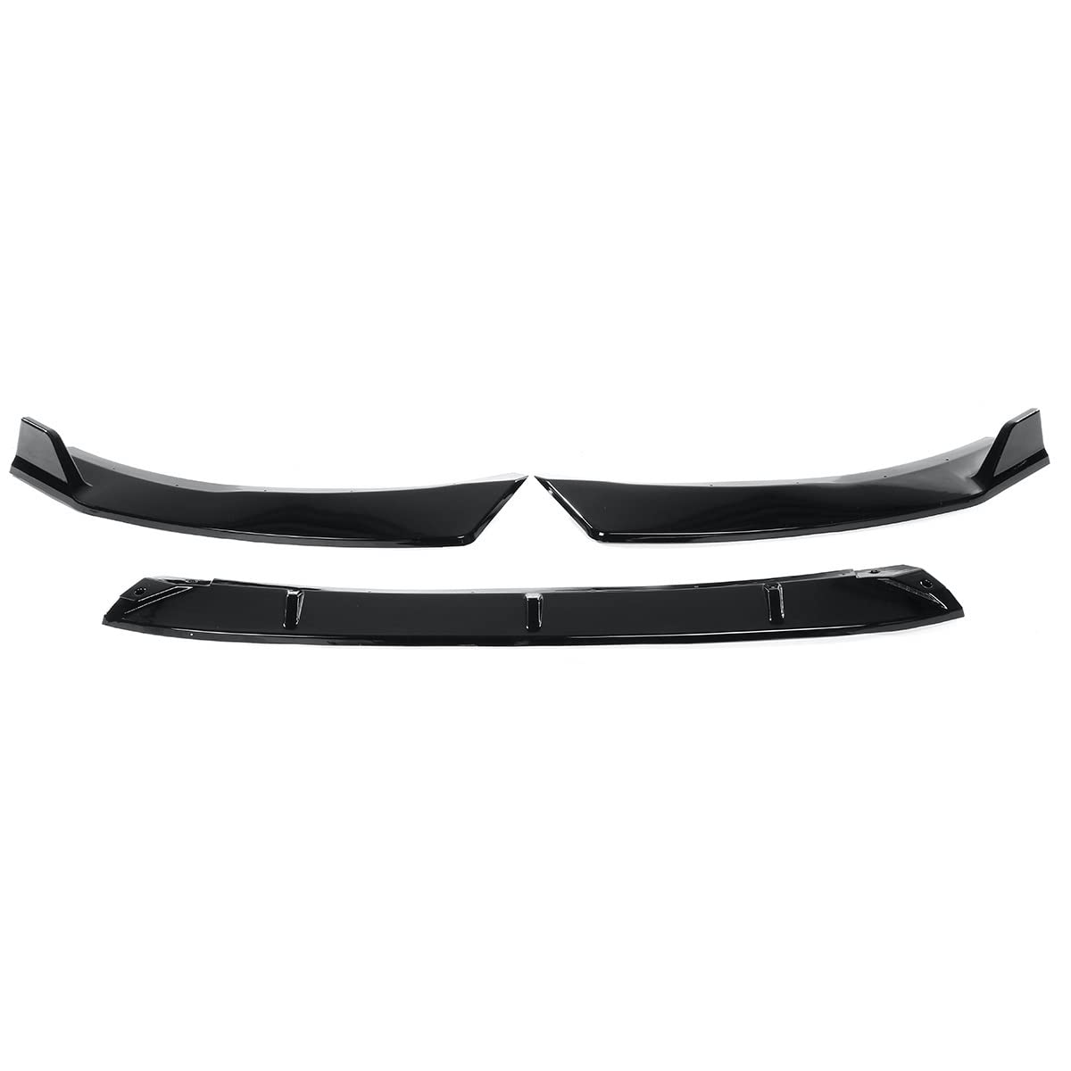 3PCS/SET Compatible With Kia K5 Optima EX LX 2021- UP Front Bumper Lip Spoiler Side Splitter China Body Kit Guards Deflector Accessories(A) von OQUFINTER