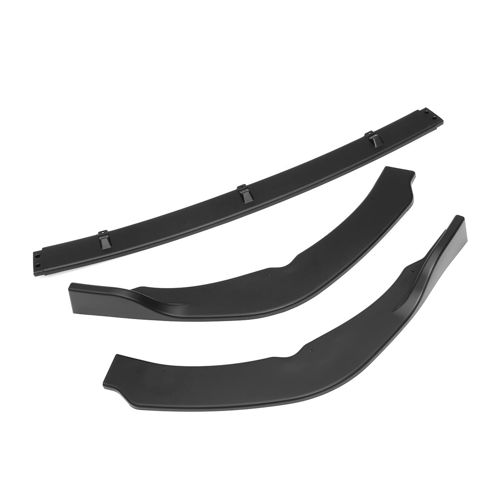 3pcs Front Bumper Splitter Lip Spoiler Lower Diffuser Guard Deflector Lips Compatible With Camry SE XSE Sport Model 2018-2019(Matte black) von OQUFINTER