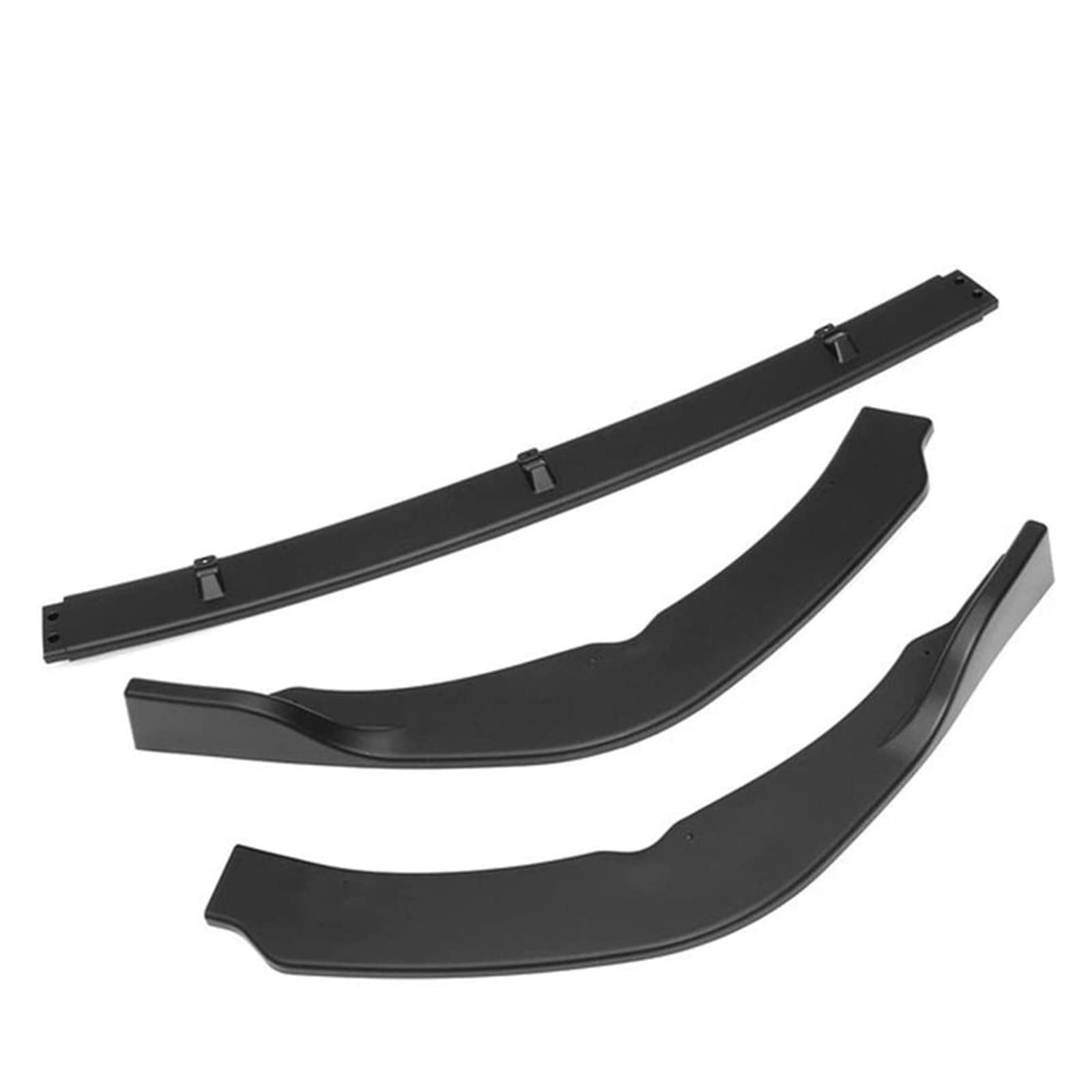 3pcs Front Bumper Splitter Lip Spoiler Lower Diffuser Guard Deflector Lips Compatible With Camry SE XSE Sport Model 2018 2019(Matte black) von OQUFINTER