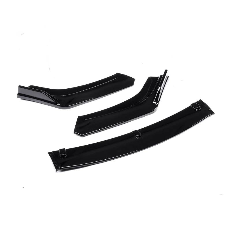 3pcs Universal Front Lower Bumper Lip Spoiler Body Kit Diffuser Compatible With Civic Sedan 4Dr 2016 2017 2018 2019 2020 von OQUFINTER