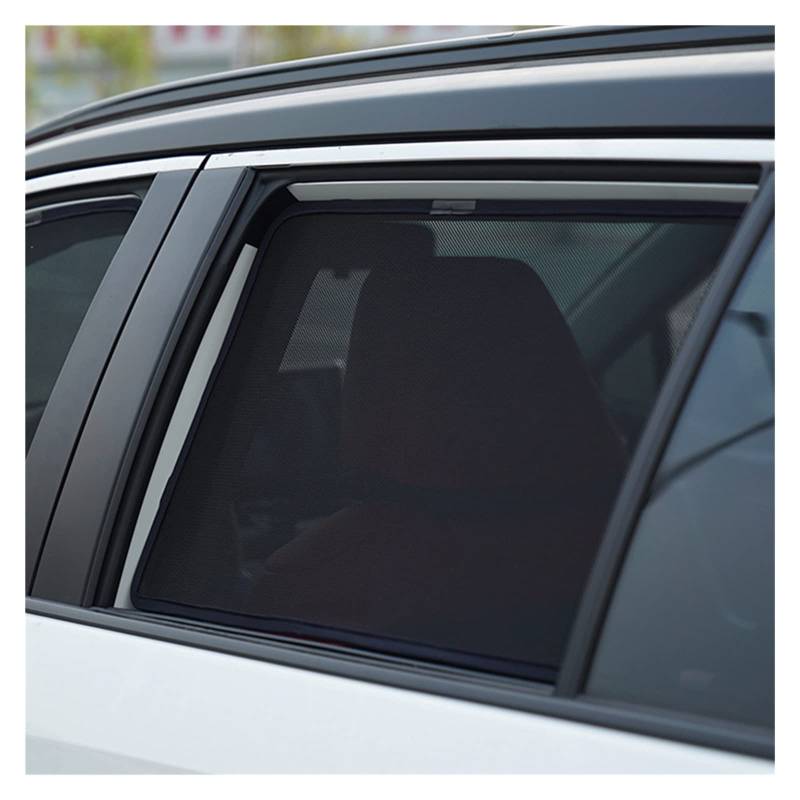 Auto-Sonnenschutz Vorne Hinten Windschutzscheibe Vorhang Seite Babyfenster Sonnenschutz Kompatibel mit Volvo XC90 2015-2023 XC 90(3PCS) von OQUFINTER