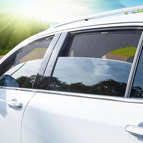 Auto-Sonnenschutz Vorne Windschutzscheibe Vorhang Rückseite Babyfenster Sonnenschutz Kompatibel mit Volvo XC40 SUV 2018-2023 XC 40(2PCS Dreieckig) von OQUFINTER