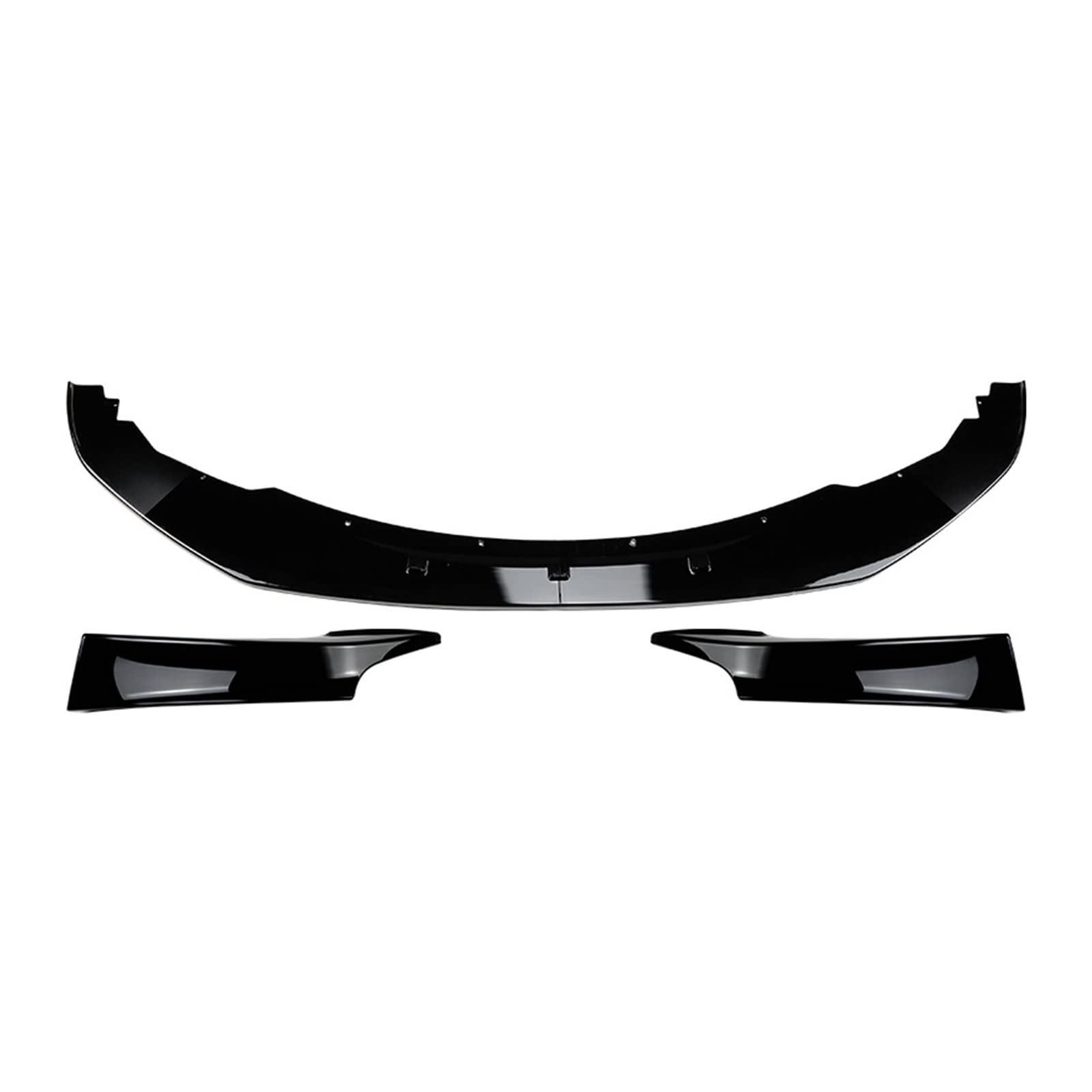 Compatible With MW 1 Series F20 F21 135i Pre-LCI 2012 2013 2014 M Sport Front Bumper Lip Spoiler Cover Side Splitter Cnards Body Kit(A) von OQUFINTER