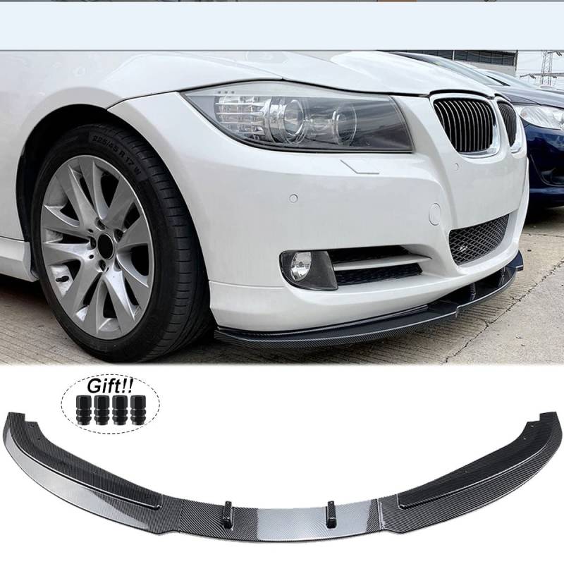 Front Bumper Lip Spoiler Side Splitter Deflector Guards Cover Body Kit Compatible With MW E90 E91 LCI 320i 330i 2009-2012 Accessories(A) von OQUFINTER