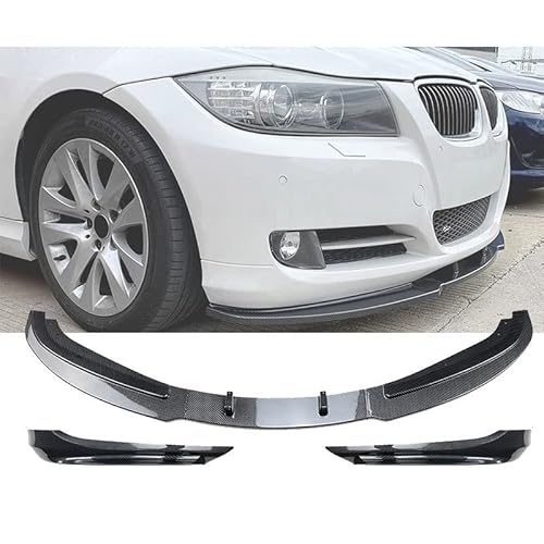 Front Bumper Lip Spoiler Side Splitter Deflector Guards Cover Body Kit Stickers Compatible With MW E90 E91 LCI 320i 330i 2009~2012(A) von OQUFINTER