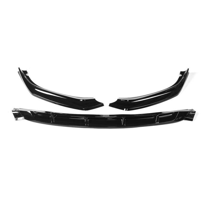 Front Bumper Lip Spoiler Splitter Deflector Guards Body Kit Compatible With MW 5-Series G30 G31 G38 540i M Sport 2018-2020 Accessories(A) von OQUFINTER