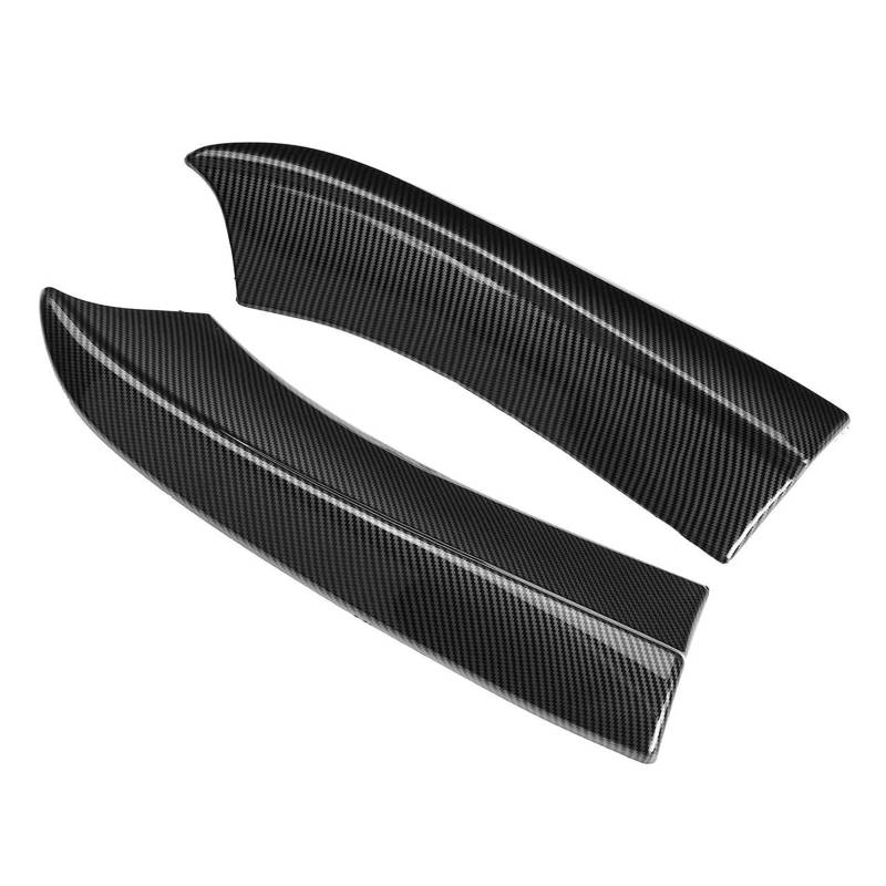 Glossy Black Rear Bumper Lip Diffuser Lip Spoiler Guard Protector Compatible With Dodge Compatible With Charger SRT RT SXT 2015 2016 2017 2018 2019(Carbon fiber look) von OQUFINTER