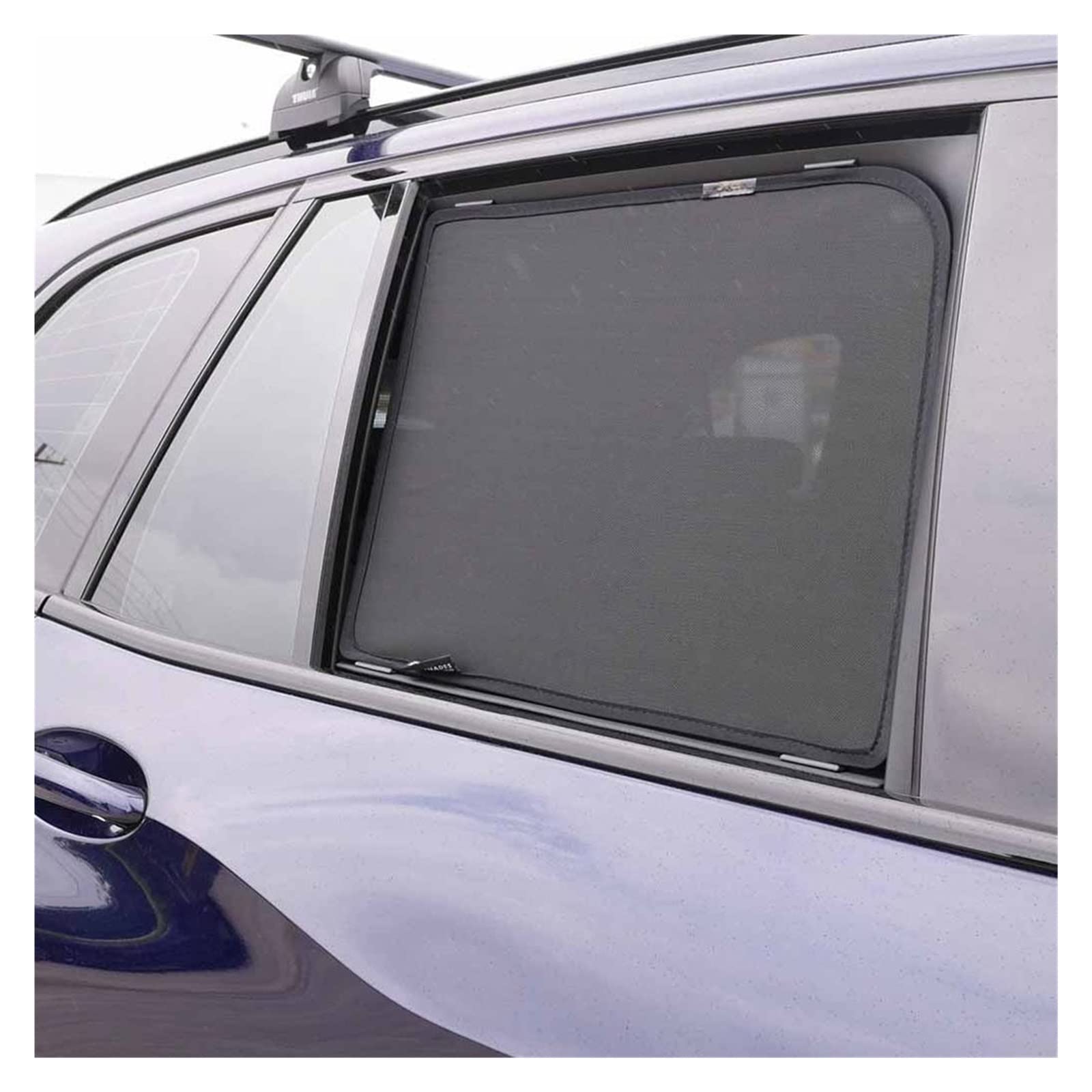 Magnetische Auto-Sonnenschutz Vorne hinten Windschutzscheibe Vorhang Seitenfenster Sonnenschutz Visier Kompatibel mit GWM Haval H6 GT Coupé 2020 2021 2022(2PCS Rear) von OQUFINTER