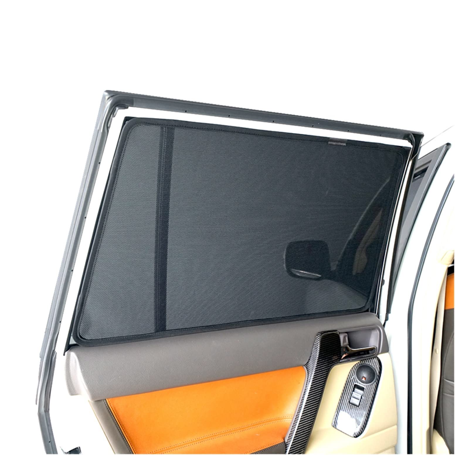 Magnetische Sonnenschutz Innenraum Sonnenschutz Auto Mesh Bildschirm Windschutzscheibe Vorhang Visier Sonnenschutz Kompatibel mit CIVIC 9. 2012-2015(Front Side Windows) von OQUFINTER