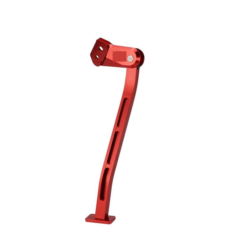 Motorcycle Parking Side Stand Kickstand CRF250RX 2022 CRF450R 2019-2021 Aluminum Red Black Compatible With CRF250R 2019-2022(Black) von OQUFINTER