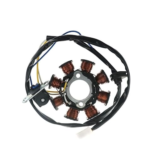 Motorrad Magneto Stator Von Motor Last Generator 8 Pol Spule Kompatibel Mit DIO50 ZX50 AF34 AF35 ZX DIO 50 Teile Roller von OQUFINTER