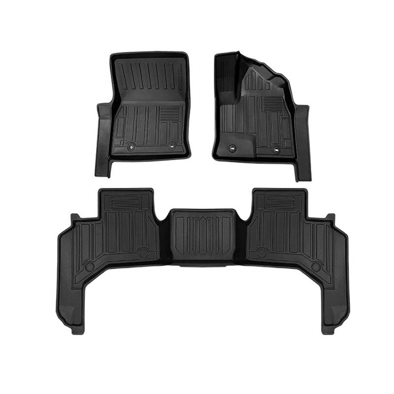 3D TPE LHD RHD Boden Automatte Kompatibel Mit Land Cruiser 300 2022 2023 LC300 Boden Liner Tray 5/7 Seat Automatten Auto Zubehör(RHD LC300 2022) von ORAMONTEX