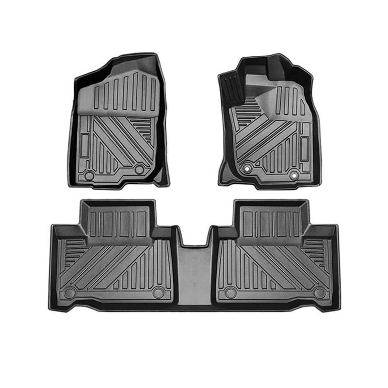 3D TPE RHD Bodenmatte kompatibel mit Harrier 60 2014-2019 Harrier 80 2020-2022 Autobodenfutter Schublade Fusspad Teppichmatten Full Set(RHD Harrier 60) von ORAMONTEX