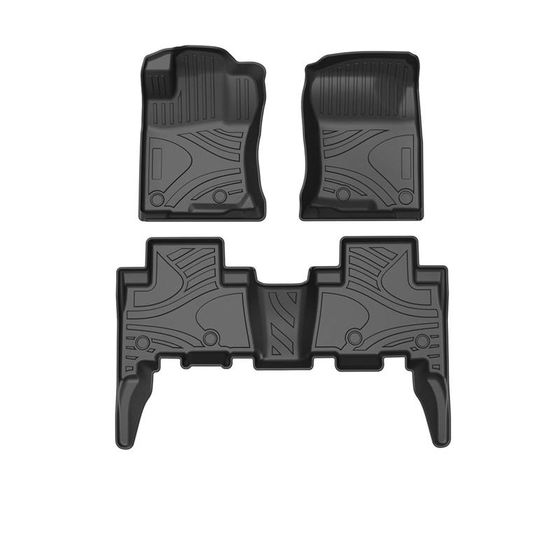 Auto Fußmatten Allwetter TPE Fußmatten Geruchlos Pad Schublade Matte Innen Zubehör Kompatibel Mit 4RUNNER 2013-2020 von ORAMONTEX