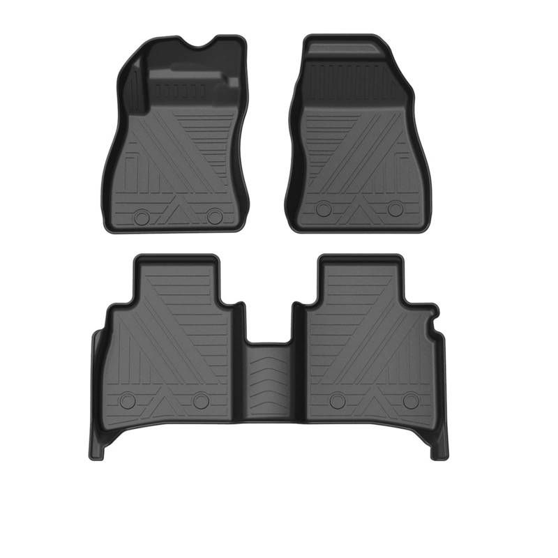 Auto Fußmatten Allwetter TPE Fußmatten Geruchlose Pad Tray Zubehör Kompatibel Mit Sylphy Sentra G11 B17 B18 2006-2023(06-19 3 PCS) von ORAMONTEX