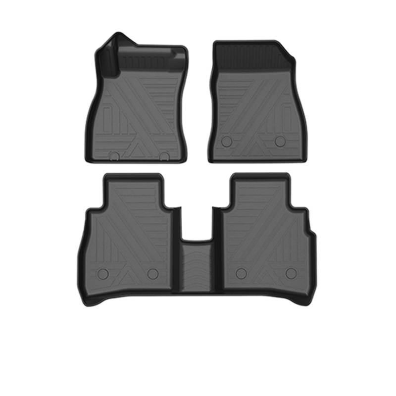 Car Floor Mats All-Weather Foot Mats Odorless Pad Tray Mat Interior Accessories Compatible With TIIDA C11 C12 2006-2019(11-19) von ORAMONTEX