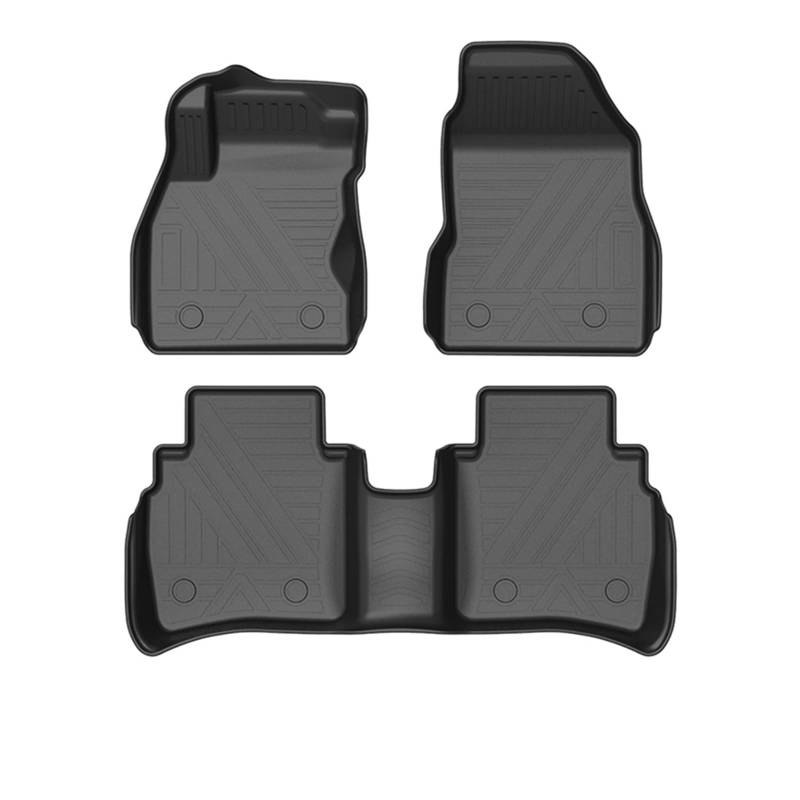 Car Floor Mats All-Weather TPE Foot Mats Odorless Pad Tray Accessories Compatible With Sylphy Sentra G11 B17 B18 2006-2023(12-19 3 PCS) von ORAMONTEX