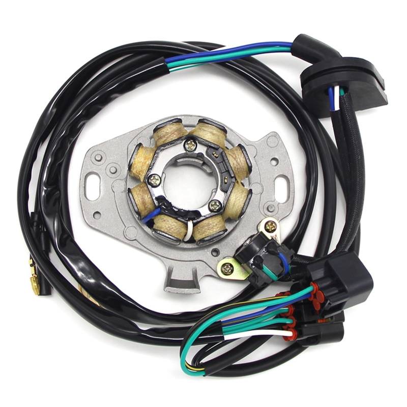 Motorrad Zubehör Magneto Stator Zündung Generator Spule Kompatibel Mit CR250 CR250R 31100-KZ3-J11 von ORAMONTEX