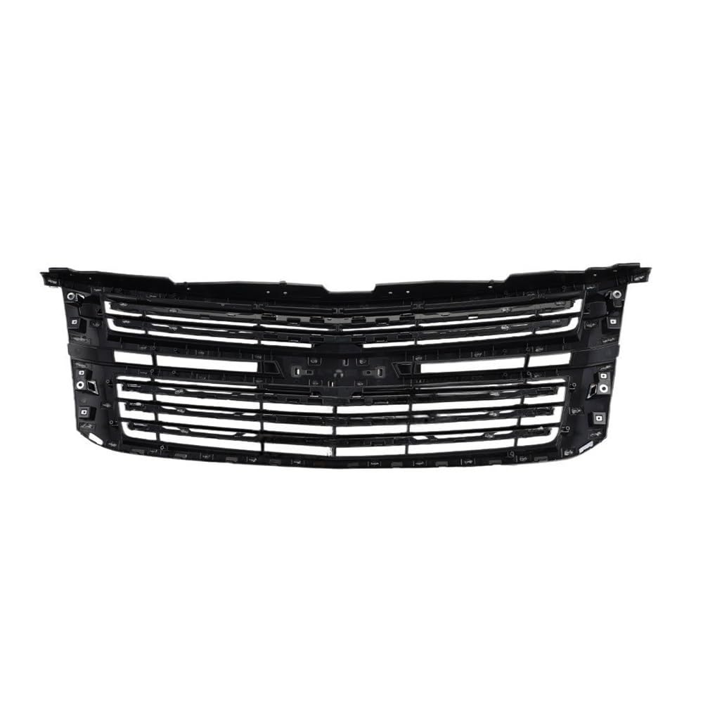 Autoersatz Grilleinsätze Frontstoßstangengrill Für Tahoe Für Suburban 2015–2020 Gitter Autogrills Kühler Gille Hood Vent Grill Auto Kühlergrill Doppelsteg von ORBANA