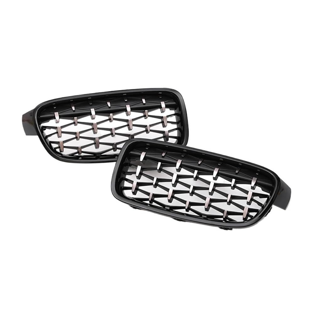 Autoersatz Grilleinsätze Kohlefaser-Grill, Facelift-Grill, Frontstoßstangengrill Für 3er F30 F31 F35 2012–2019, Zubehör Kühlergrill Doppelsteg von ORBANA