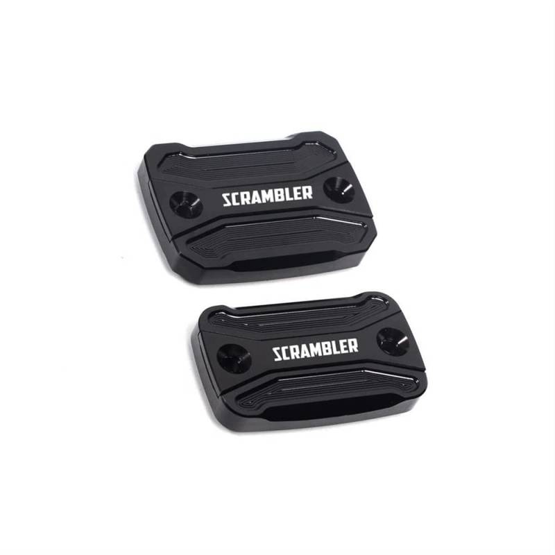 Brake Tank Cap Hauptbremszylinderkappe Für Du&cati Scrambler 2019 2020 Motorradzubehör CNC-Aluminium-Vorderradbremse & Amp; Abdeckkappe Des Kupplungsflüssigkeitsbehälters von ORBANA