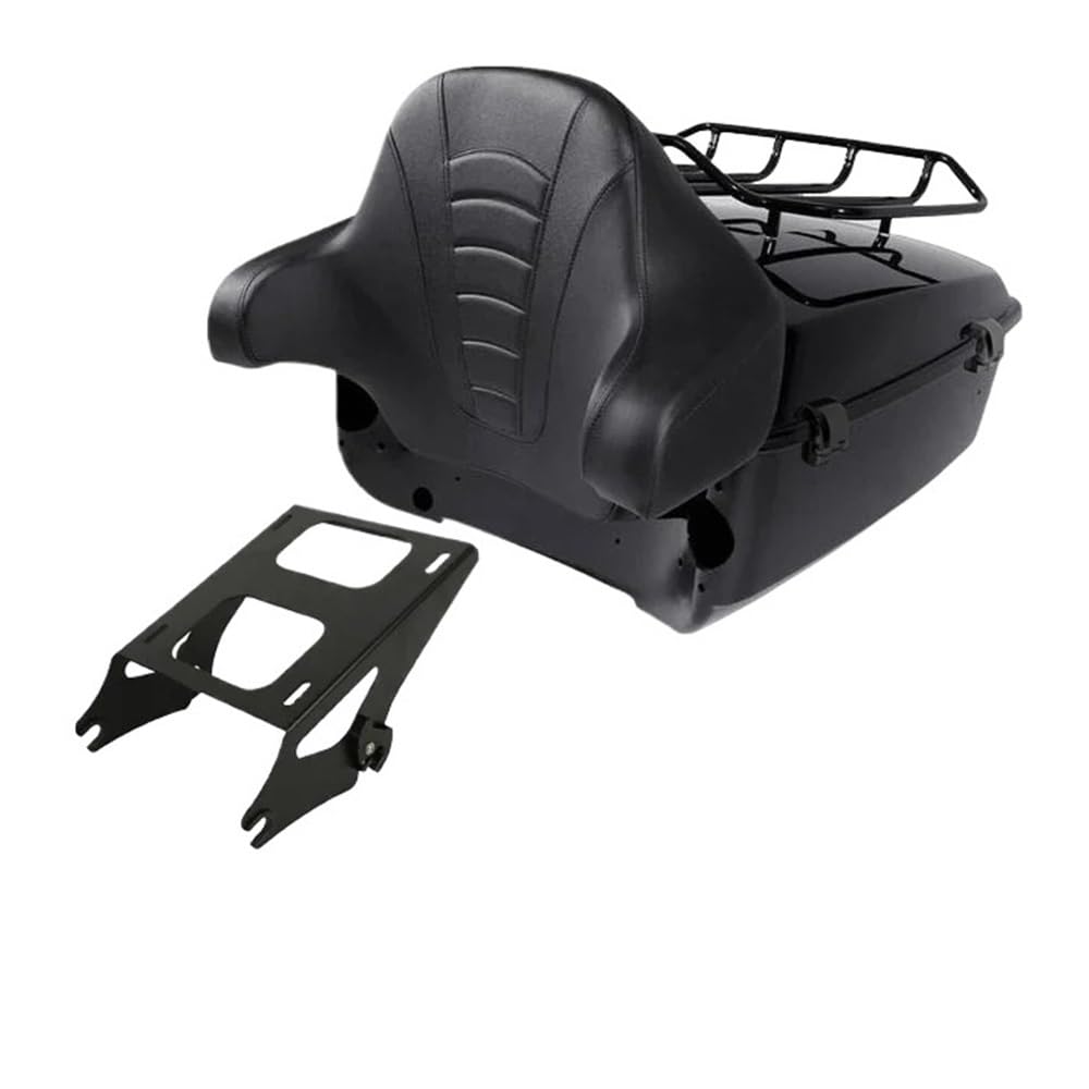 Hinten Rack Halterung Gepäck Motorrad 13,7 "Kofferraum Rack Rückenlehne Für Ha&rley Tour Pak Touring Street Glide Road King 2014-2022 2018 von ORBANA