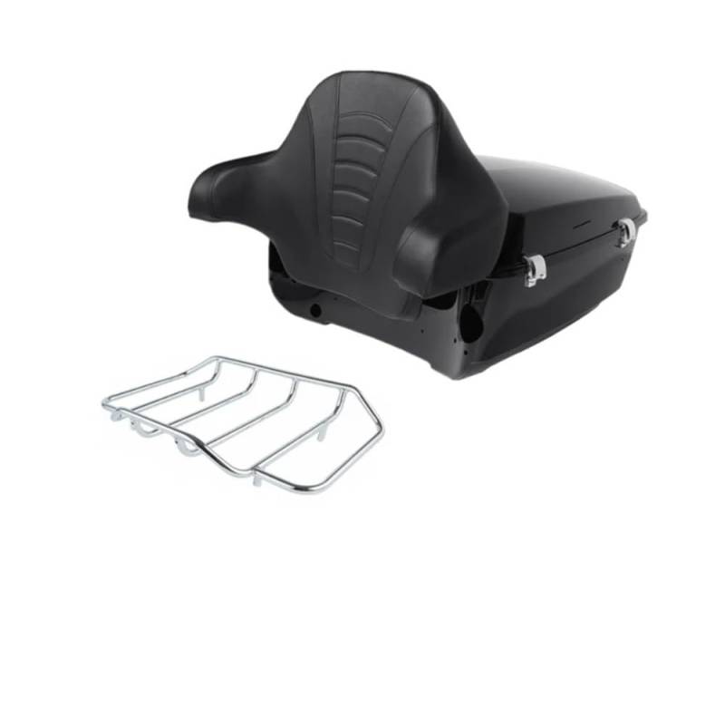 Hinten Rack Halterung Gepäck Motorrad 13,7 "Kofferraum Rack Rückenlehne Für Ha&rley Tour Pak Touring Street Glide Road King 2014-2022 2018 von ORBANA