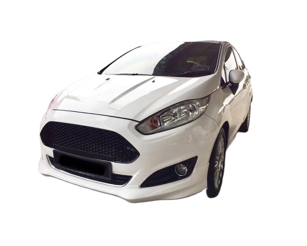 ORBANA Autoersatz Grilleinsätze Für Ford Für Fiesta 3 MK7 2013-2015 Grille Abdeckung Grills Lufteinlass Tor Exterio Glänzend Auto-Styling Produkte Zubehör Kühlergrill Doppelsteg von ORBANA