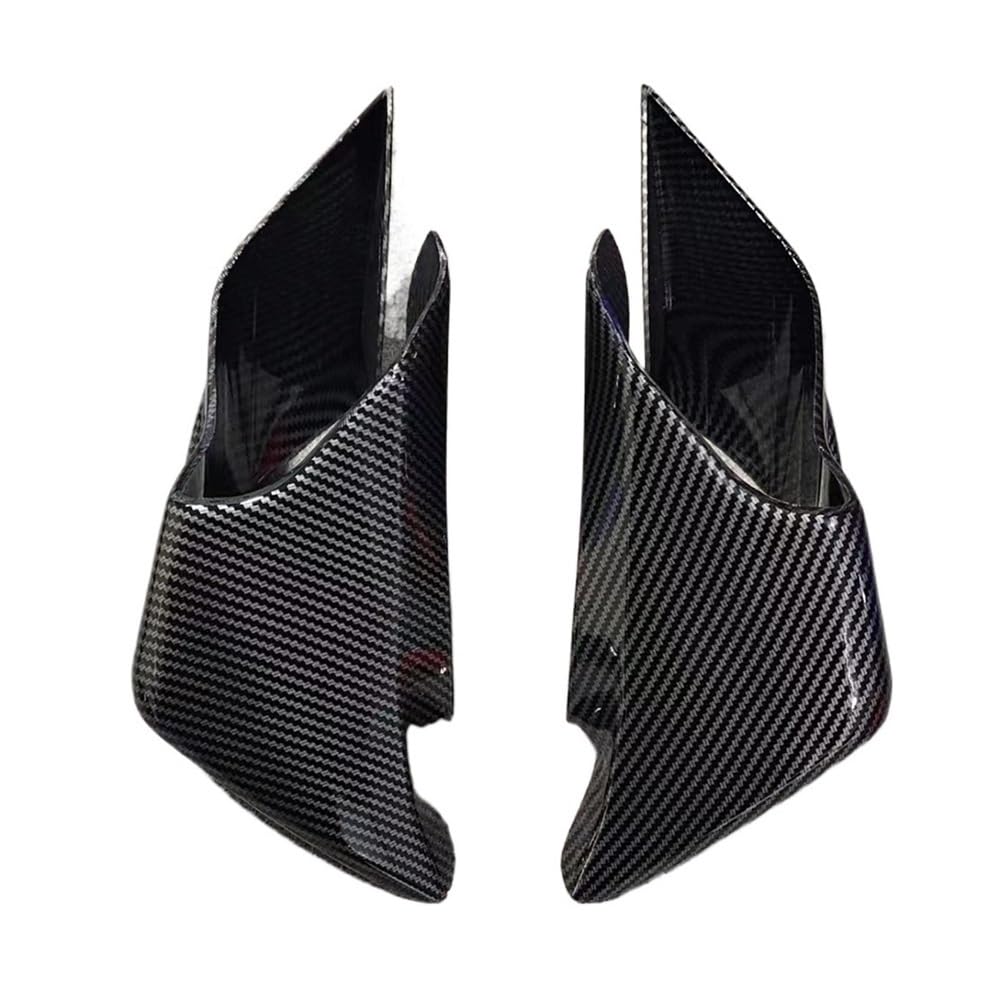 ORBANA Heckverkleidung Motorrad Carbon Fiber Fixed Wing Geeignet Für Ya&maha YZF-R1 R1M 2021-2023 Spoiler Seite Flügel Klingen Seite Abdeckung Seite Verkleidung von ORBANA