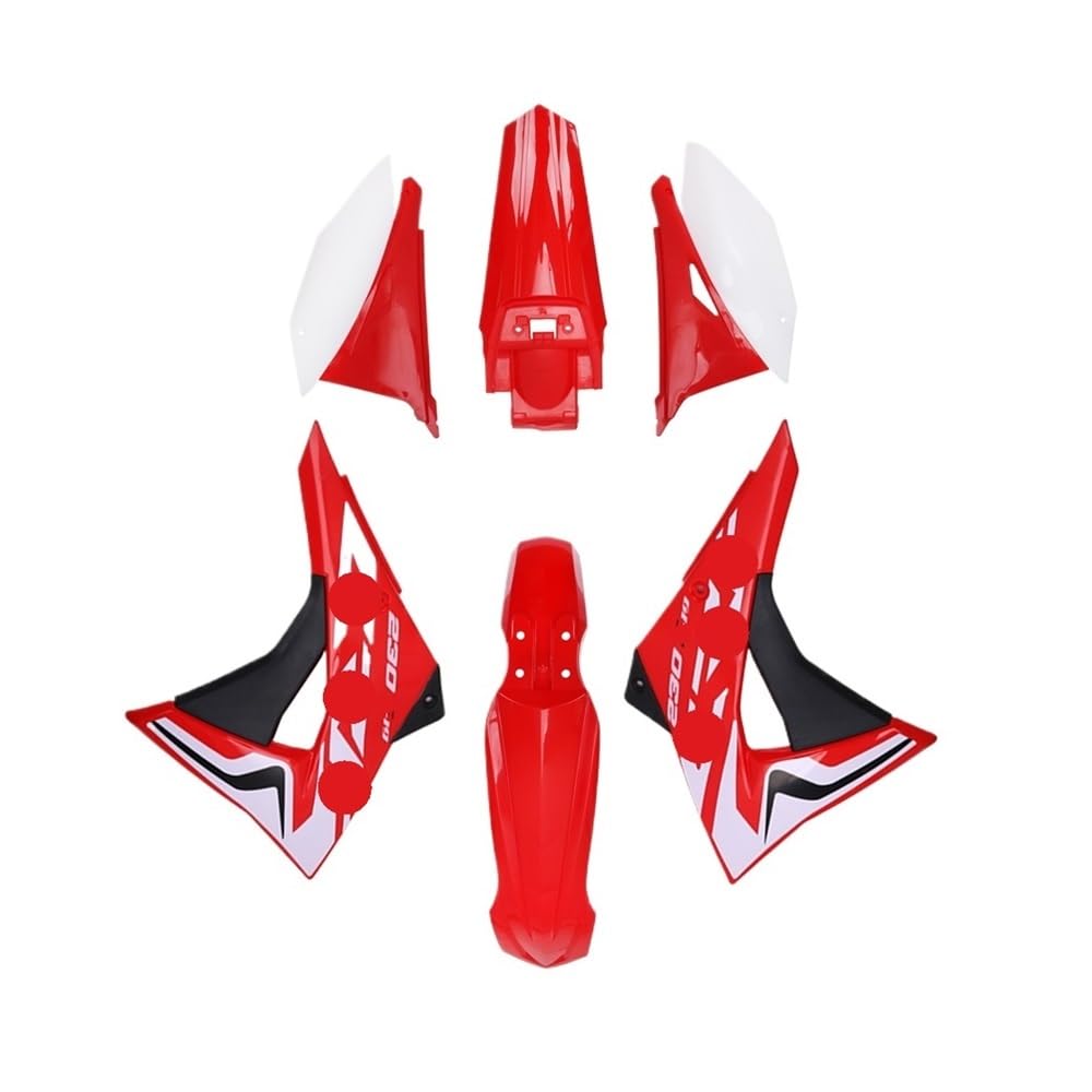 ORBANA Heckverkleidung Motorrad-Kunststoff-Kits Für Die Vordere Und Hintere Verkleidung, Spoiler-Seitenteile Für CRF230F Crf 230 F 2020, Motorrad-Heckverkleidung von ORBANA