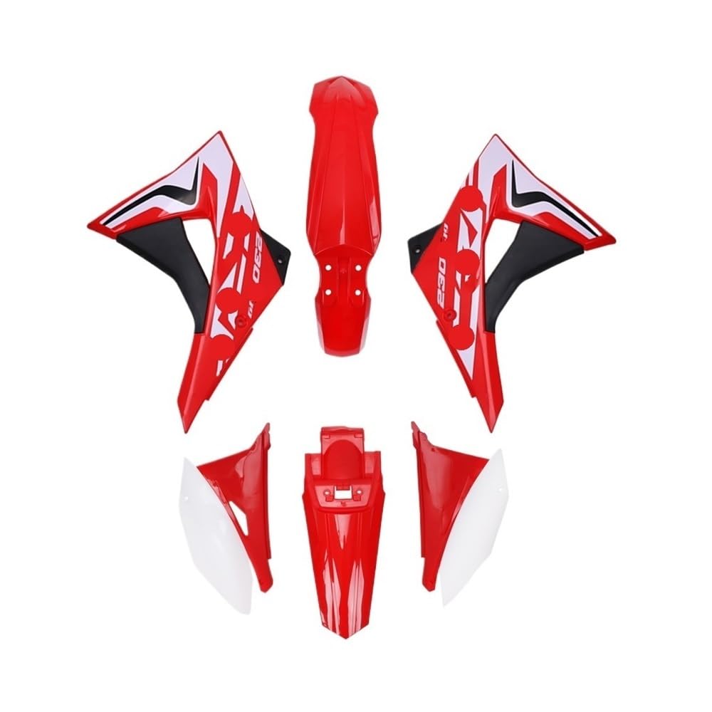 ORBANA Heckverkleidung Motorrad Kunststoff Kits Vorne Hinten Kotflügel Spoiler Seite Panels Für CRF230F Crf 230 F 2020 Verkleidung Abdeckung Gugel Seite Verkleidung von ORBANA