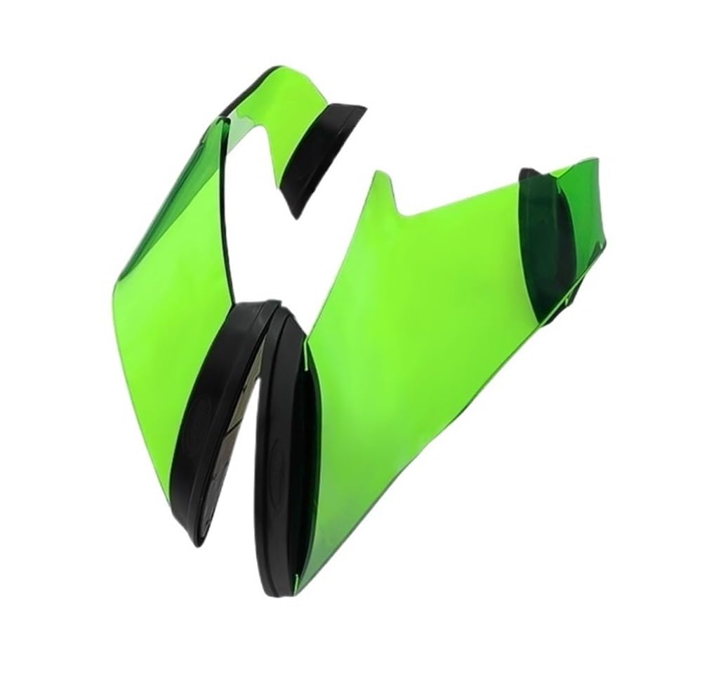 ORBANA Heckverkleidung Motorrad Seitenverkleidung Festflügel Grün Für Ka&wasaki ZX-10R ZX10R ZX 10R 2022-2024 Aerodynamische Cowling Winglet Spoiler Verkleidung von ORBANA