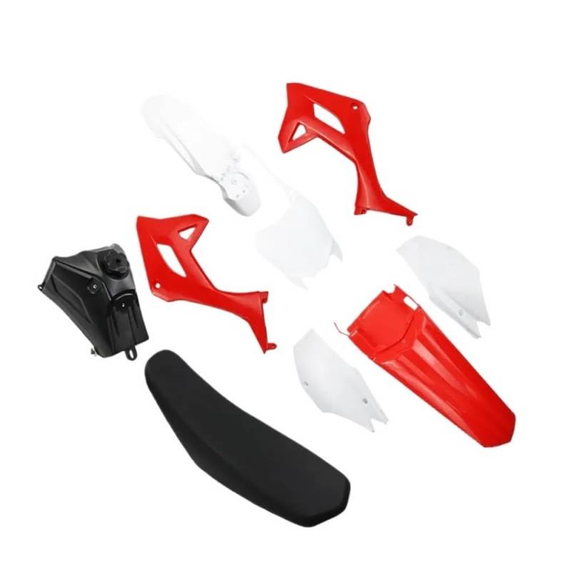 ORBANA Heckverkleidung Teile Motorrad Kunststoff Verkleidung Body Kit Für CRF 125 2022 Sitz Kissen Kraftstoff Tank Für CRF125 Dirt Pit Bike Zubehör Verkleidung von ORBANA