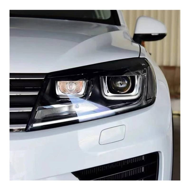 Scheinwerfer Shell Lens Für Für Touareg 2015-2018 Auto Front Scheinwerfer Abdeckung Scheinwerfer Lampenschirme von ORBANA