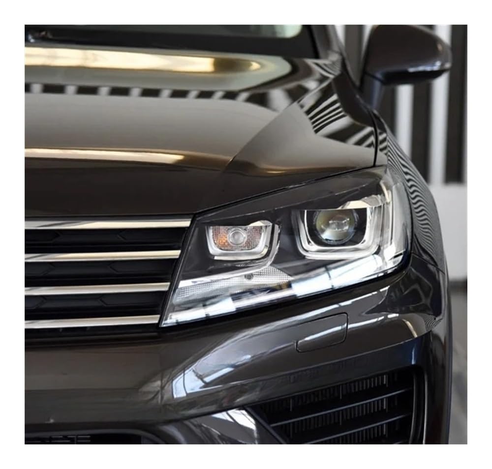 Scheinwerfer Shell Lens Für Für Touareg 2016-2018 Auto Front Scheinwerfer Objektiv Abdeckung Scheinwerfer Shell von ORBANA