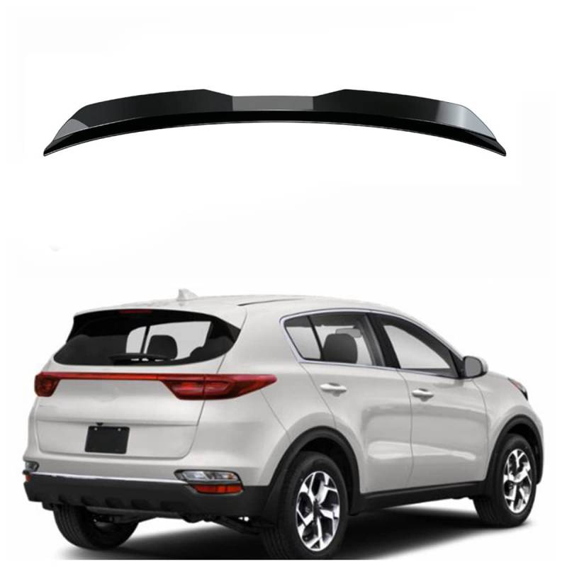 ORBHES Auto-Heckspoiler, für KIA Sportage 2016 2017 2018 2019 2020 2021, Anti-Kratzer-Karosserie-Styling-Armaturen von ORBHES