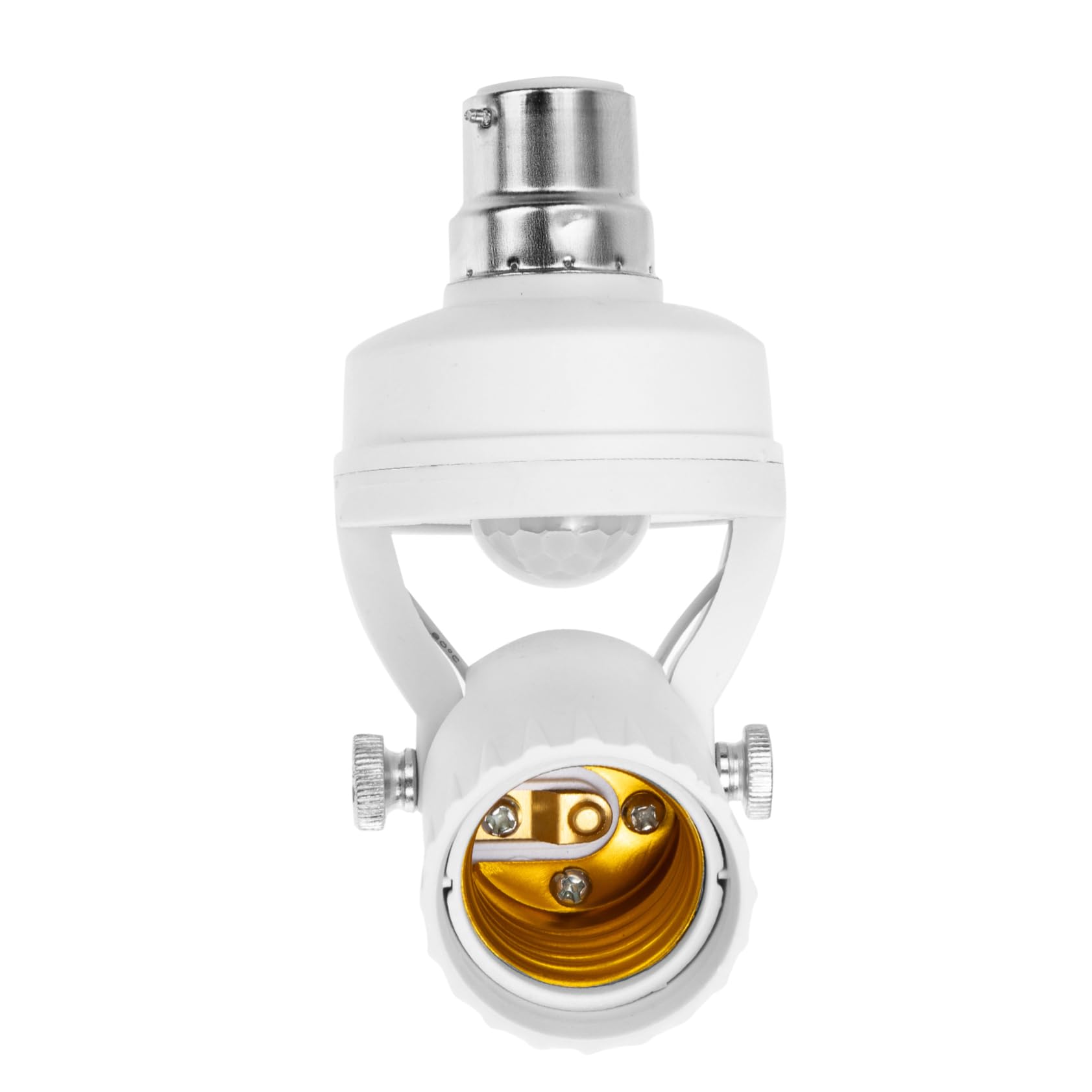 ORFOFE b27 induktionslampenfassung Adapter für Glühbirnen - Sensorlichtsteckdose einstellbar e27 sensorlampe treppenbeleuchtung Sensorlichthalter praktische Sensor-Lichtsteckdose Stk Weiß von ORFOFE