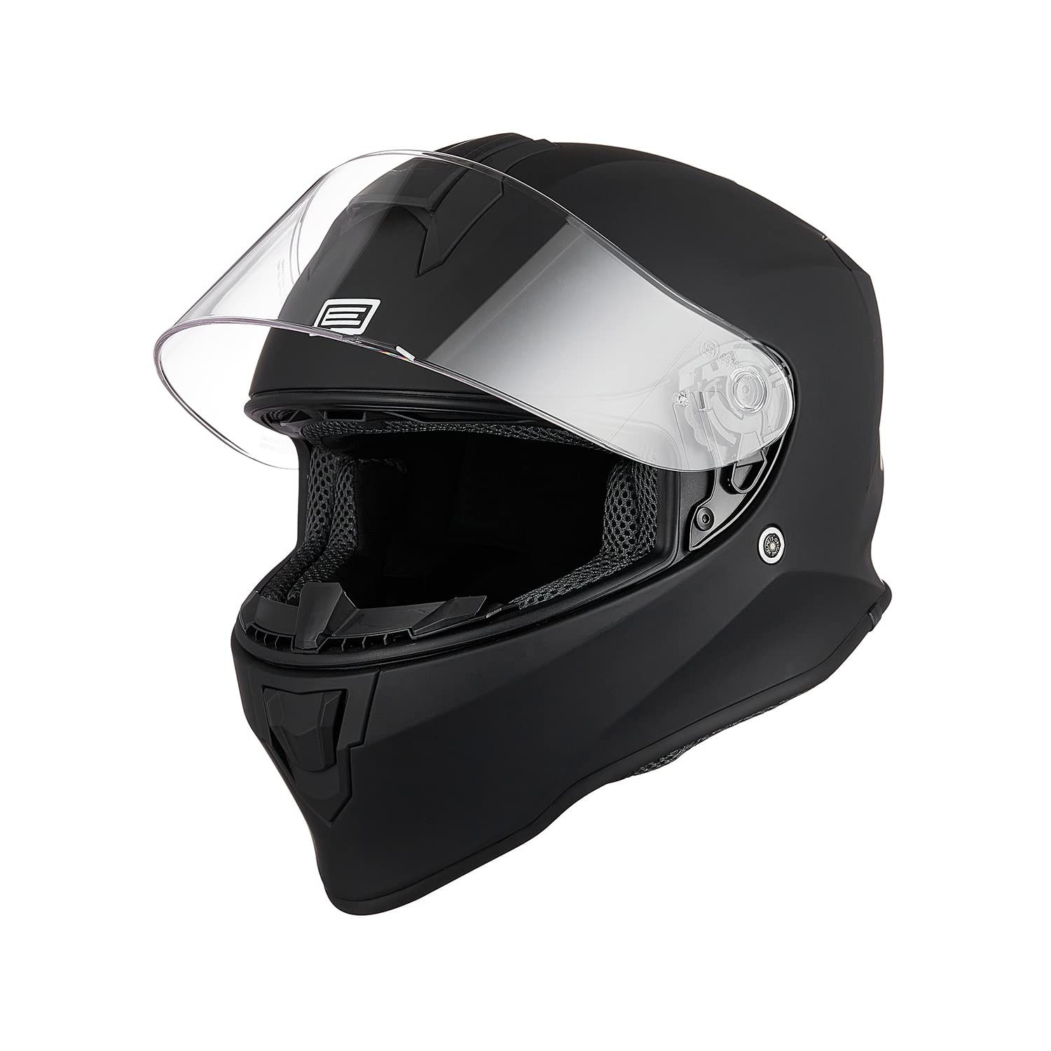 ORIGINE Integralhelm Motorradhelm mit Belüftung ECE Zertifizierung (SOLID MATT Black,L) von ORIGINE