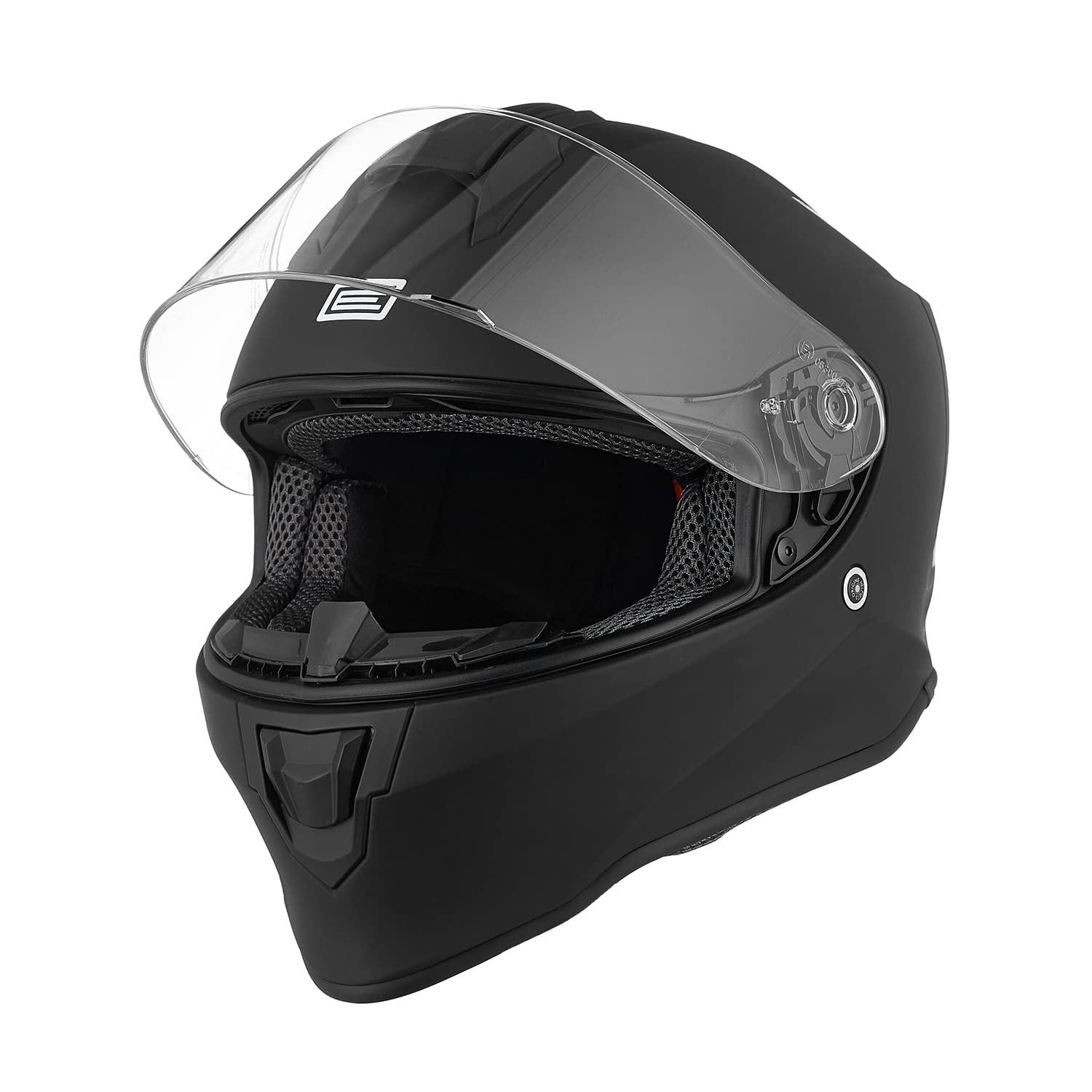 ORIGINE Integralhelm Motorradhelm mit Belüftung ECE Zertifizierung (SOLID MATT Black,M) von ORIGINE