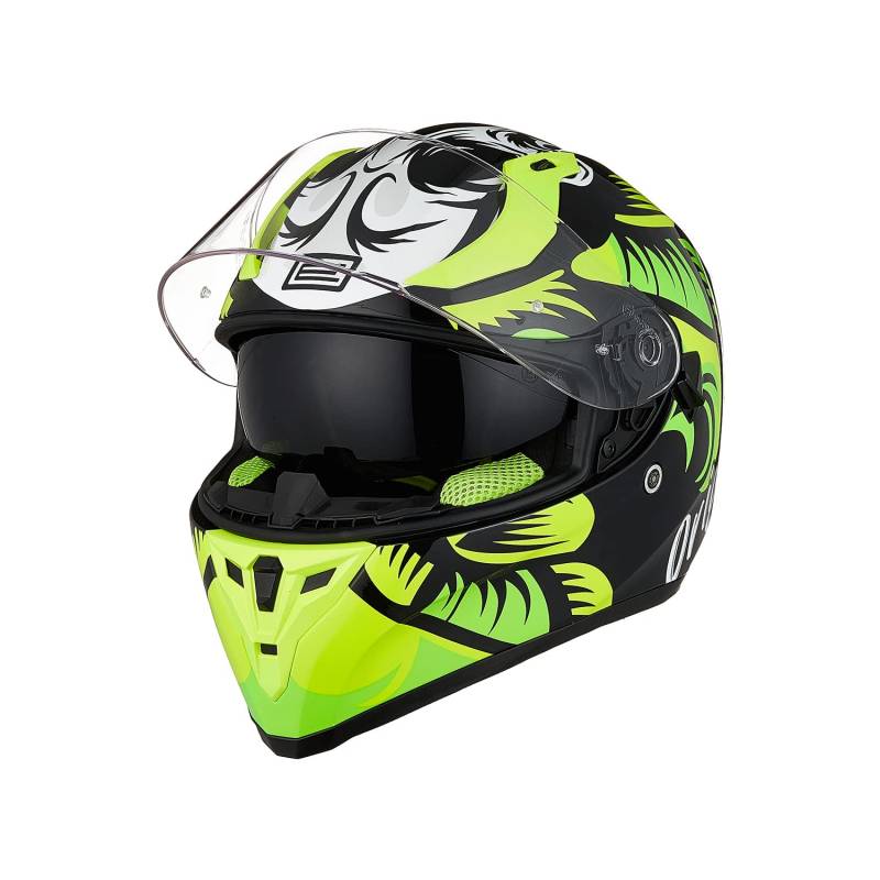 ORIGINE Integralhelm Motorradhelm mit Doppelvisier ECE Zertifizierung von ORIGINE