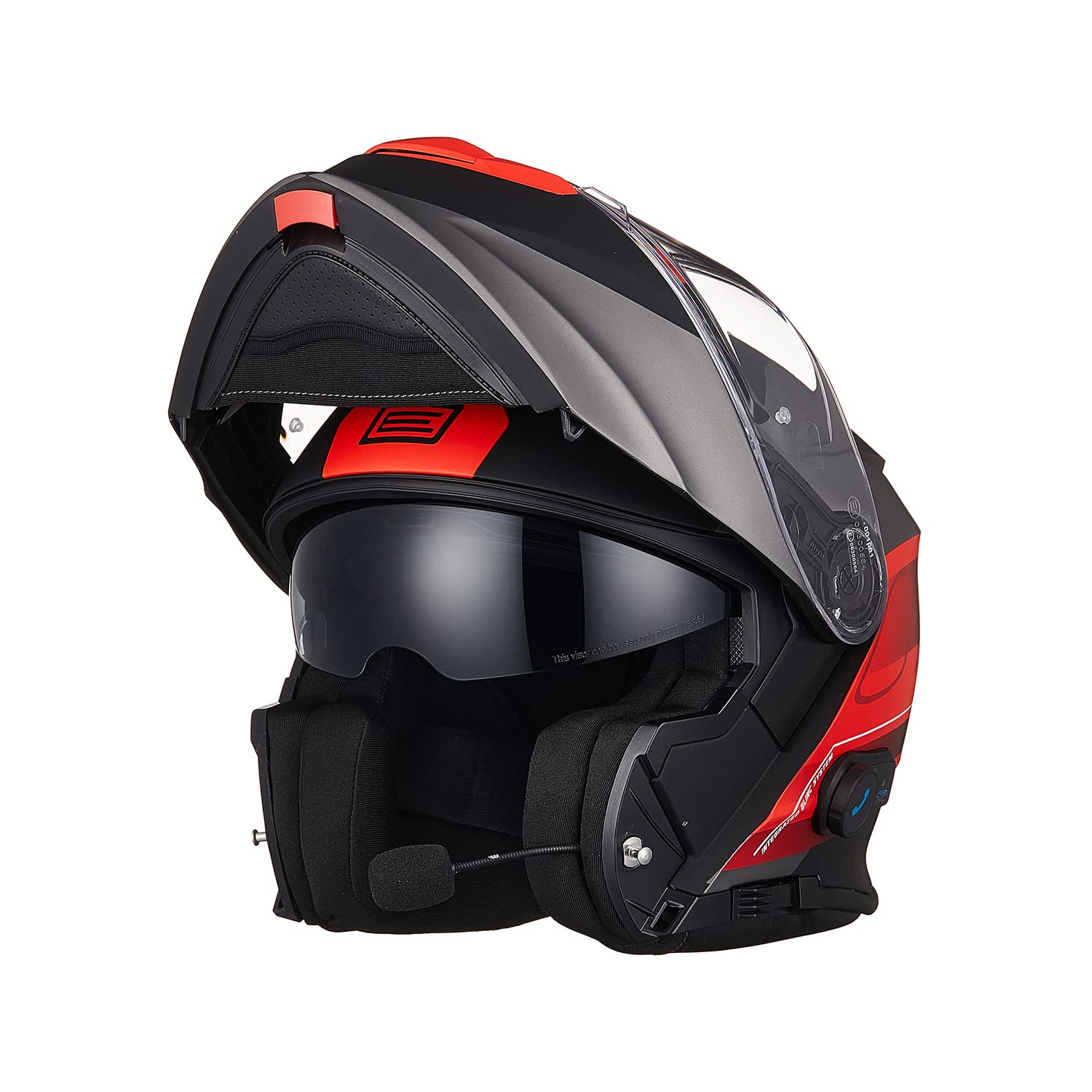 ORIGINE Motorradhelm Bluetooth Klapphelm Integralhelm Mit Doppelvisier ECE 2206 von ORIGINE