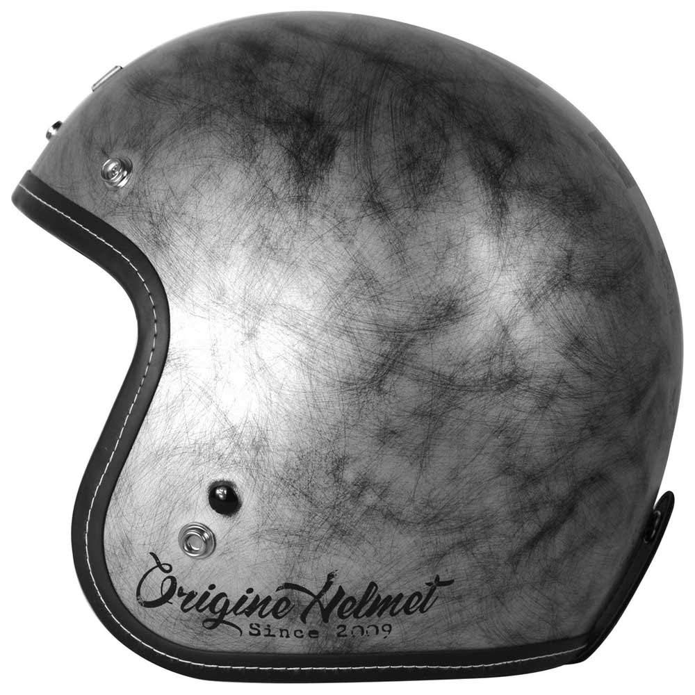 Origine Helmets, Origine Primo Scacco, Motorradhelm L silber von ORIGINE